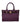 Versace Purple Leather Handbag