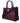 Versace Purple Leather Handbag