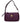 Versace Purple Leather Shoulder Bag