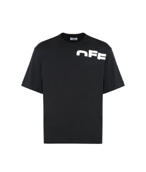 Off-White Black Cotton T-Shirt