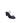 Calvin Klein Black Leather Stiletto Heel Sandals