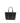 Valentino Garavani Black Calf Leather Bos Taurus Shoulder Bag