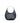 Courrèges Black Calf Leather Bos Taurus Shoulder Bag