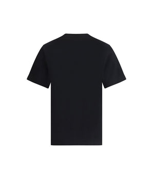 Burberry Black Cotton T-Shirt