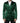 Dolce & Gabbana Green Satin Double Breasted Jacket Blazer