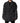 Dolce & Gabbana Black Silk Padded Parka Men Coat Jacket