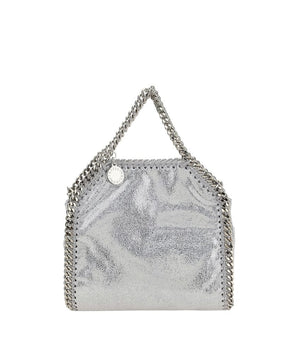 Stella McCartney Silver Polyester Shoulder Bag