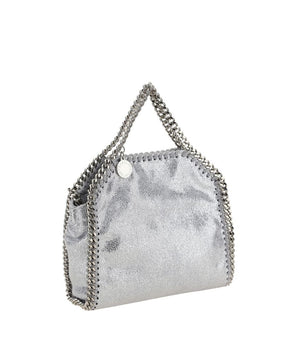 Stella McCartney Silver Polyester Shoulder Bag