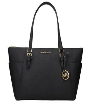 Michael Kors Black Leather Shoulder Bag