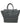 Celine Drummed Calfskin Luggage Leather Tote Bag