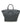 Celine Drummed Calfskin Luggage Leather Tote Bag