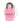 Balenciaga Pink Glitter Shopping Phone Holder Bag