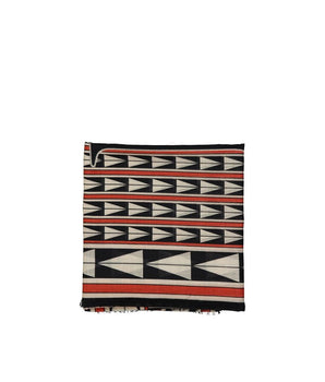 Lanvin Black Wool Scarf