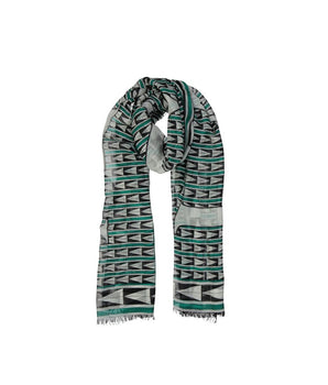 Lanvin Bicolor Wool Scarf