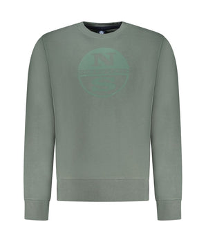 North Sails Verde Cotton Men Sweatshirt