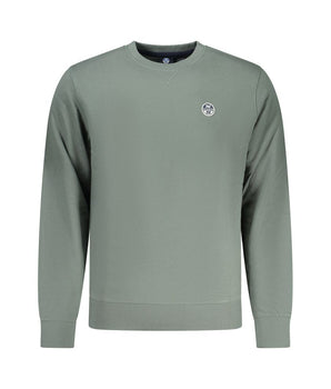 North Sails Green Cotton Sweatshirt