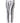 Gaelle Paris Black White Stripes Mid Waist Cropped Capri Jeans
