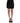 Frankie Morello Black Polyester Mini Skirt