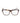 Victoria Beckham Brown Acetate Glasses (Frames)