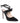 Dee Ocleppo Black Silk Or Polyester High Heel Pumps
