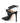 Dee Ocleppo Black Silk Or Polyester High Heel Pumps