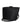 Salvatore Ferragamo Black Leather Clutch Bag