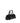 PINKO Black Calf Leather Bos Taurus Handbag