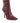 19V69 Italia Bordeaux Fabric Ankle Boots
