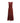 Self-Portrait Bordeaux Polyester Cocktail Dress