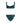 Oséree Blue Polyamide One-Piece Swimsuit