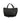 Mario Valentino Black Polyurethane Women Handbag