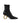 Salvatore Ferragamo Black Lamb Leather High Heel Boots