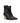 Salvatore Ferragamo Black Lamb Leather High Heel Boots