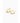 Patrizia Pepe Gold Plastic Earrings