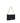 PINKO Black Calf Leather Bos Taurus Shoulder Bag