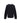 Ami Paris Black Fleece Wool Cardigan