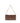 PINKO Brown Calf Leather Bos Taurus Shoulder Bag