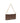 PINKO Brown Calf Leather Bos Taurus Shoulder Bag