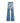 Gucci Light Blue Cotton Flared Jeans