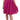 Dolce & Gabbana Elegant Fuchsia Pink Silk Bow Front Dress