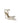 MACH & MACH White Silk High Heel Pumps