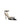 MACH &amp; MACH black silk high heel pumps