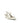 PINKO White Calf Leather Bos Taurus Mid Heel Pumps