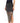 Patrizia Pepe Black Polyester Midi Skirt