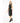 Patrizia Pepe Black Polyethylene Cocktail Dress