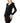 Patrizia Pepe Black Polyester Casual Dress