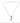 Christian Dior Blue Trotter Pendant Necklace