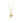 Christian Dior Dolphin Motif Rhinestone Gold Plated Necklace