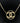 Chanel Gold Tone CC Circle Pendant Necklace