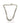 Chanel Silver Tone Curb Chain Link Necklace